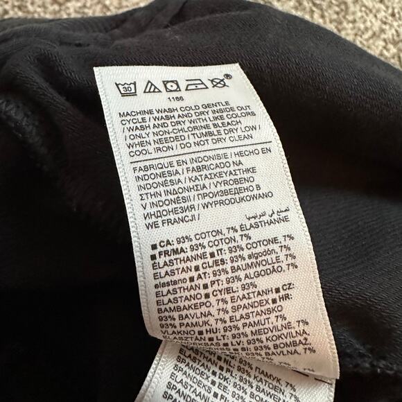 Athleta black jogger sweat pants size S - Picture 8 of 11